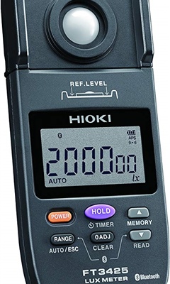Hioki FT3425 Digital Illuminance (Lux) Meter